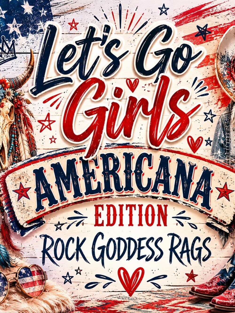 Baddie From Rockgoddessrags  On The Lets Go Girls!1 Raid Train